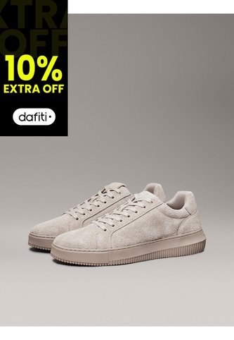 Tenis Beige Chunky Cupsole De Ante Calvin Klein Calvin Klein