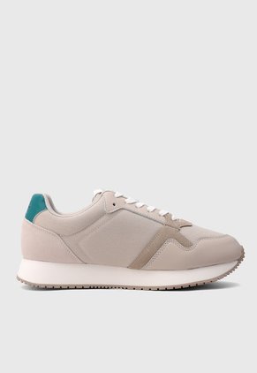 Tenis Lifestyle Beige-Taupe-Blanco Calvin Klein