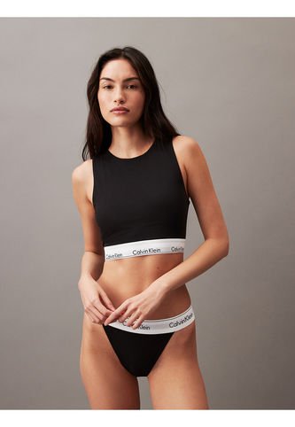Bralette Negro De Espalda Abierta - Modern Cotton Calvin Klein Calvin Klein