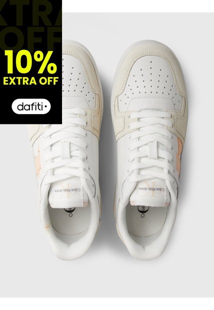 Tenis Blanco Basket Cupsole Calvin Klein
