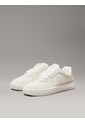 Tenis Beige Classic Con Detalles De Gamuza Calvin Klein de Calvin Klein