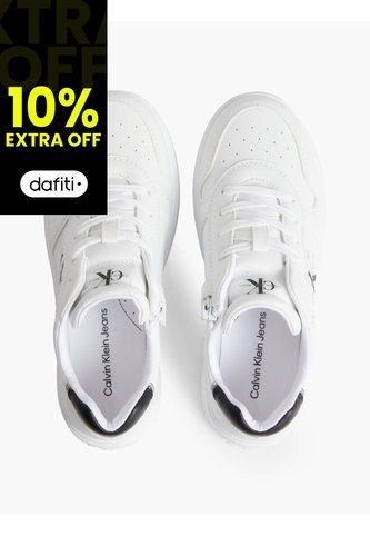 Tenis Bajas Para Niño Blanco Calvin Klein Calvin Klein