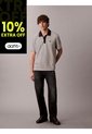 Polo Beige Ottoman A Rayas Calvin Klein de Calvin Klein