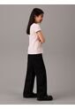 Camiseta Niña Rosada Slim Con Logo Calvin Klein de Calvin Klein