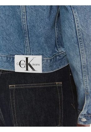 Chaqueta Azul Denim Cropped Calvin Klein