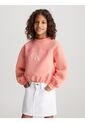 Suéter Rosado Boxy Con Monograma Para Niña Calvin Klein de Calvin Klein