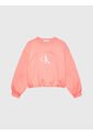 Suéter Rosado Boxy Con Monograma Para Niña Calvin Klein de Calvin Klein