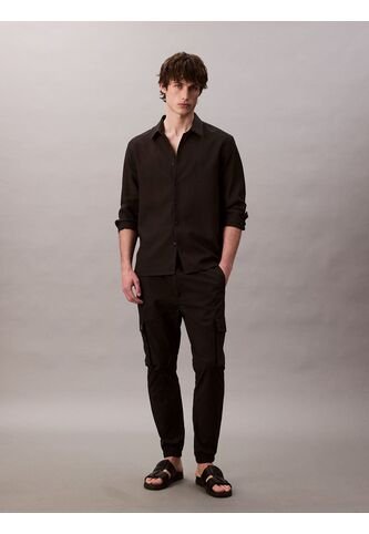 Pantalones Negro Cargo Skinny De Ripstop Calvin Klein Calvin Klein