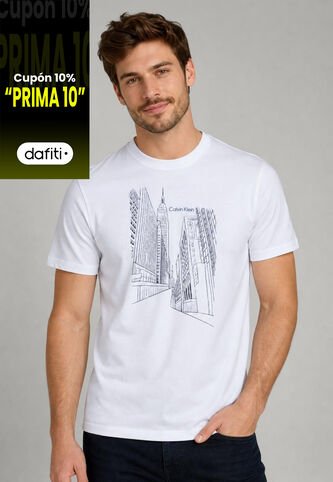 Camiseta Calvin Klein Blanco Calvin Klein