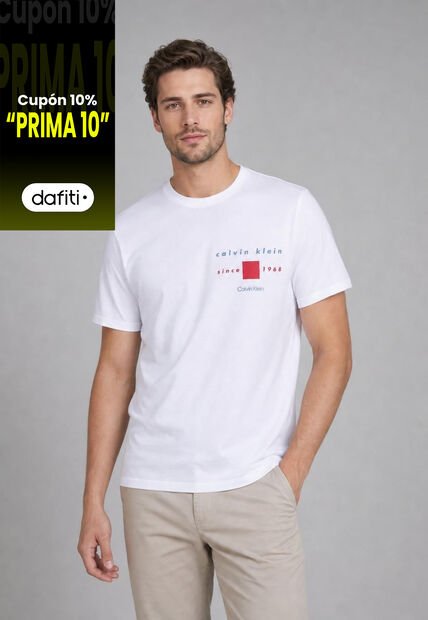 Camiseta Calvin Klein Blanco