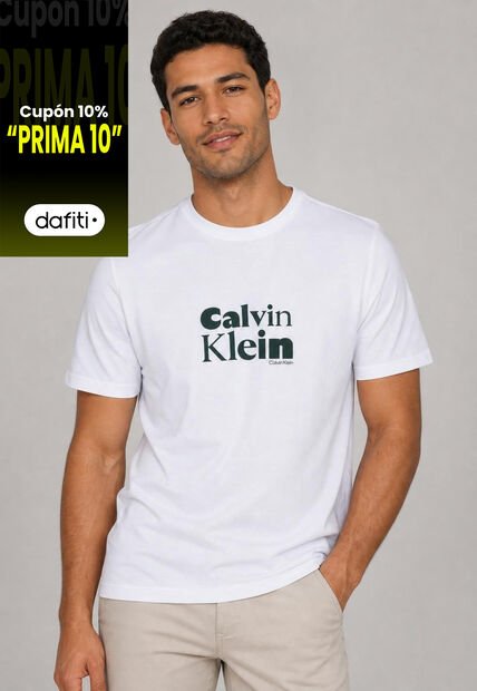 Camiseta Calvin Klein Blanco