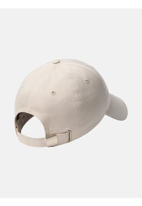 Gorra Beige Con Logotipo Bordado Calvin Klein