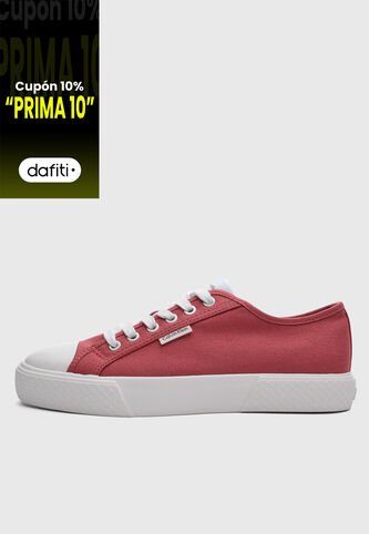 Tenis Lifestyle Calvin Klein Rojo Calvin Klein