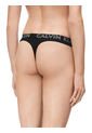Pantie Negro Tipo Tanga Para Mujer En Algodón Calvin Klein de Calvin Klein
