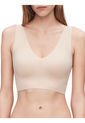 Bralette Beige Lined Invisible Calvin Klein de Calvin Klein