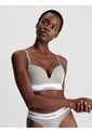 Brasier Gris Escotado Push Up - Modern Cotton Calvin Klein de Calvin Klein