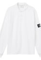 Polo Holgado De Manga Larga Blanco Calvin Klein de Calvin Klein