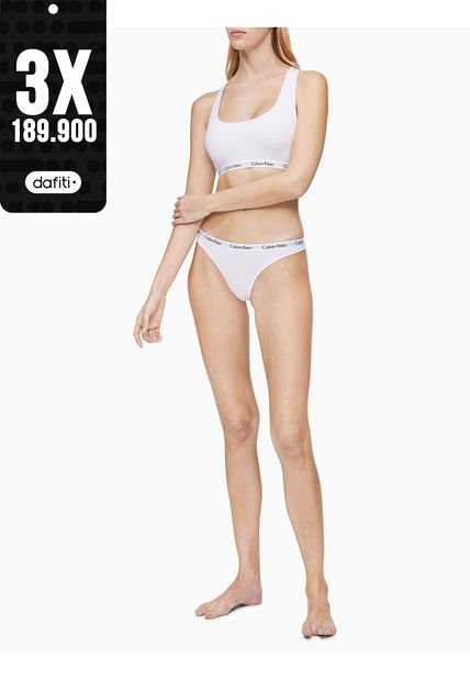 Panti Para Dama Blanco Calvin Klein