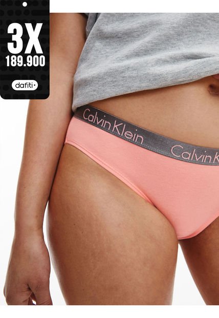 Pantie En Algodón Tipo Bikini Para Mujer Calvin Klein