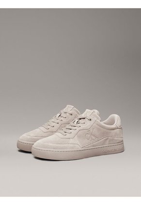 Tenis Beige Classic Iconic De Ante Calvin Klein
