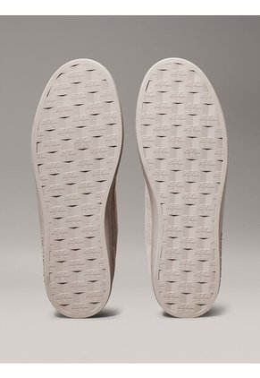 Tenis Beige Classic Iconic De Ante Calvin Klein