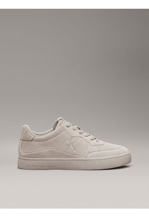 Tenis Beige Classic Iconic De Ante Calvin Klein
