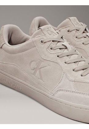 Tenis Beige Classic Iconic De Ante Calvin Klein
