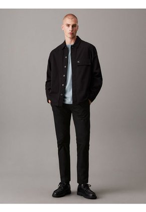 Pantalones Negro Chinos Tapered Calvin Klein