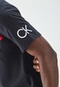 Camiseta Negro-Blanco-Rojo Calvin Klein de Calvin Klein