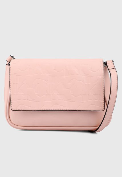 Bolso Manos Libres Rosa-Negro Calvin Klein Jeans