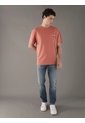 Camiseta Naranja Con Monograma Calvin Klein de Calvin Klein