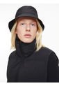Gorro De Pescador Reciclado De Jacquard Con Logo Mujer Negro Calvin Klein de Calvin Klein