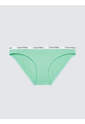 Pantie Verde En  Algodón Tipo Bikini Para Mujer Calvin Klein