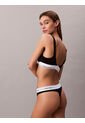 Tanga Negra - Icon Cotton Modal Calvin Klein de Calvin Klein