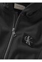 Buzo Negro Con Capota Y Cierre De Cremallera Calvin Klein de Calvin Klein