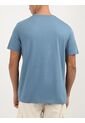 Camiseta Azul Solid Liquid Con Logo Calvin Klein de Calvin Klein
