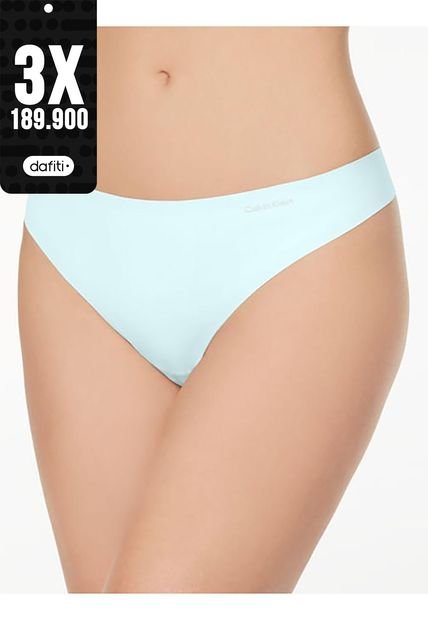 Pantie Verde Tipo Tanga En Microfibra Para Mujer Calvin Klein