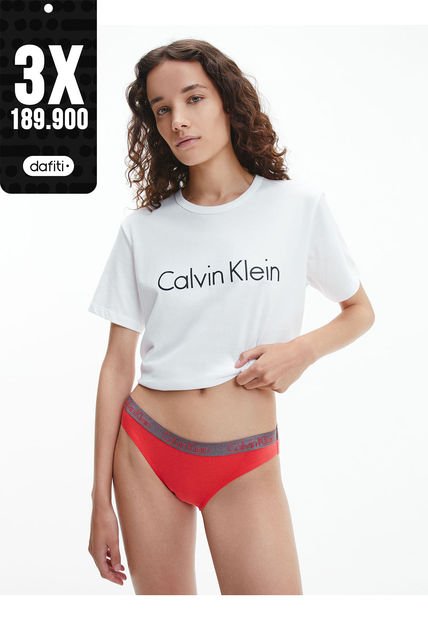 Pantie En Algodón Tipo Bikini Para Mujer Calvin Klein