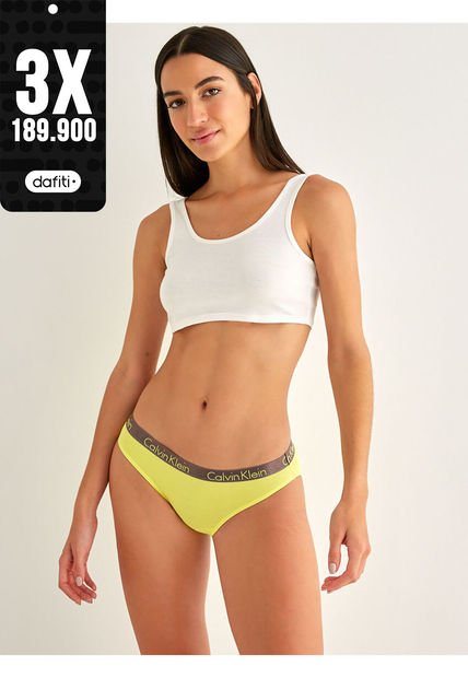 Pantie En Algodón Tipo Bikini Para Mujer Calvin Klein