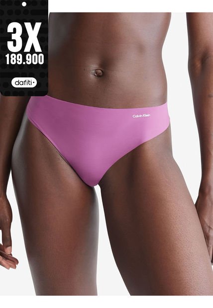 Tanga Clásica Para Mujer Morado Calvin Klein Calvin Klein