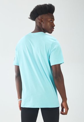 Camiseta Celeste-Blanco Calvin Klein