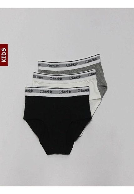 Panti 3 Piezas Niña Calvin Klein