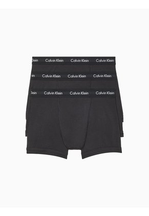 3 Pack De Boxer Brief Negro En Algodón Calvin Klein