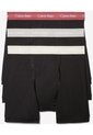 Pack De 3 Bóxers Brief Negro Para Hombre Calvin Klein de Calvin Klein