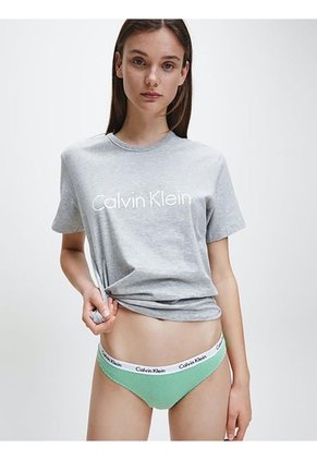 Pantie Verde En Algodón Tipo Bikini Para Mujer Calvin Klein