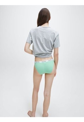 Pantie Verde En Algodón Tipo Bikini Para Mujer Calvin Klein
