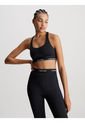 Top Negro Deportivo De Medio Impacto Para Mujer Calvin Klein de Calvin Klein