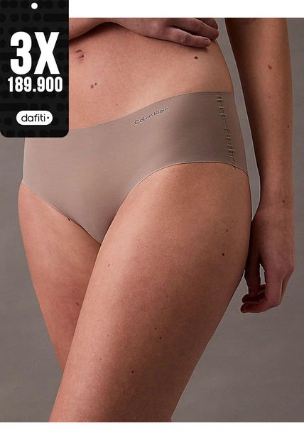 Pantie Café Tipo Hipster - Invisible Calvin Klein