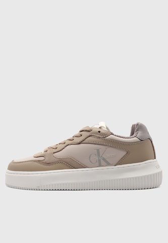 Tenis Calvin Klein Taupe Calvin Klein