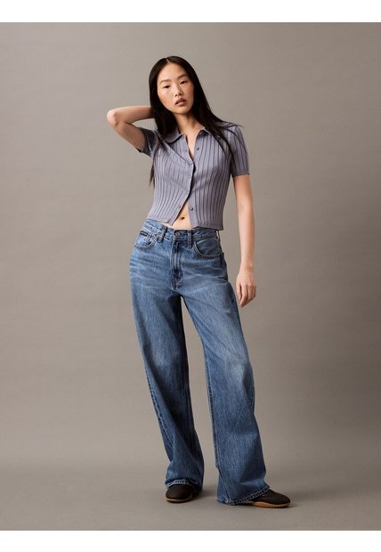Jeans Morado Relaxed Calvin Klein